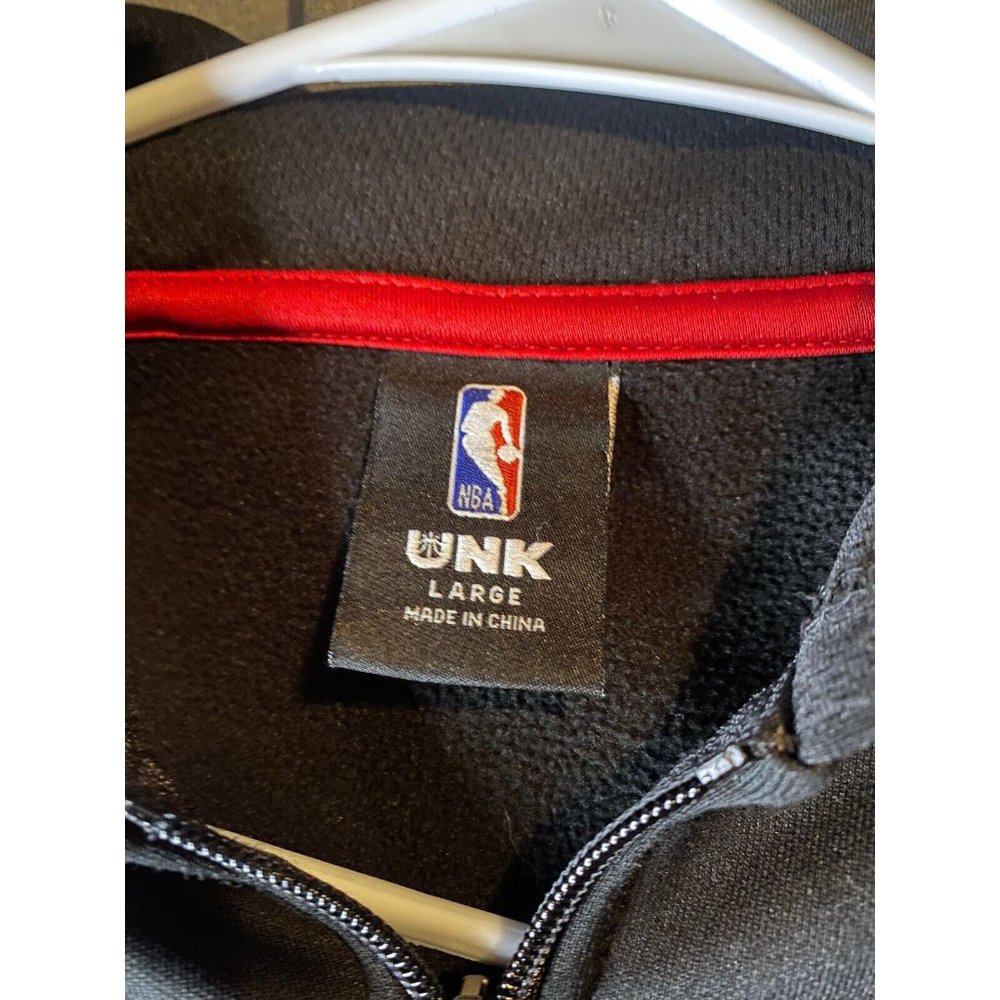 UNK NBA Mens Fleece Pullover Miami Heat Mens L Hoodie Full Zip Basketball - Picture 5 of 7